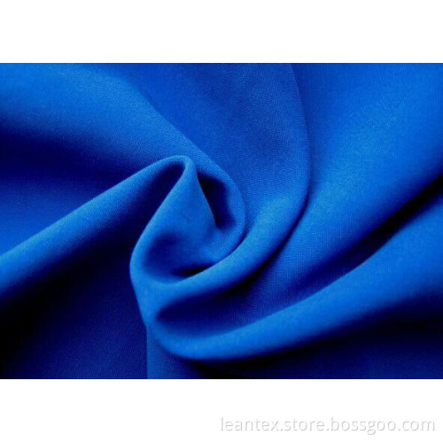 Woven dyed polyester microfiber peach skin fabric